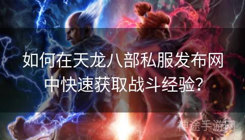 如何在天龙八部私服发布网中快速获取战斗经验？