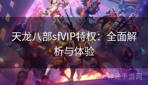 天龙八部sfVIP特权：全面解析与体验