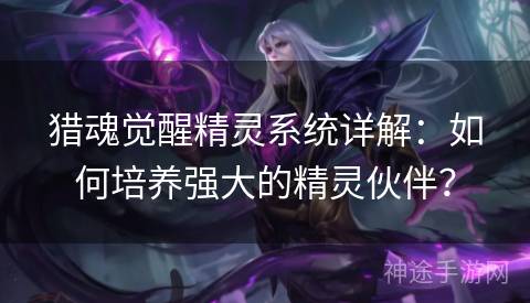 猎魂觉醒精灵系统详解：如何培养强大的精灵伙伴？