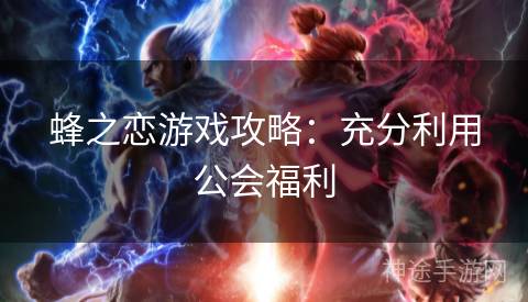 蜂之恋游戏攻略：充分利用公会福利