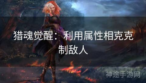 猎魂觉醒：利用属性相克克制敌人