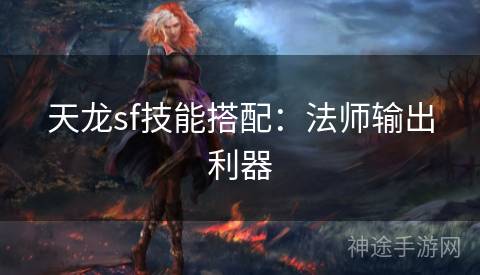 天龙sf技能搭配：法师输出利器