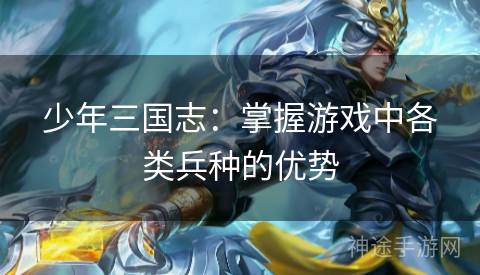 少年三国志：掌握游戏中各类兵种的优势