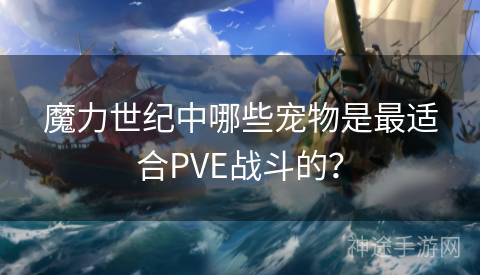 魔力世纪中哪些宠物是最适合PVE战斗的？