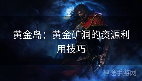 黄金岛:黄金矿洞的资源利用技巧 黄金岛:黄金矿洞的资源利用技巧
