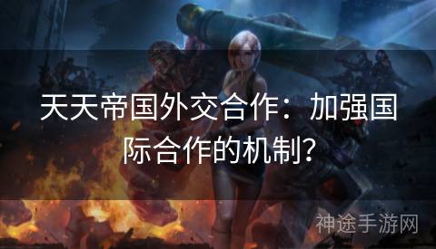 天天帝国外交合作：加强国际合作的机制？