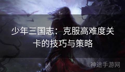 少年三国志:克服高难度关卡的技巧与策略 少年三国志:克服高难度关卡的技巧与策略