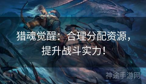 猎魂觉醒：合理分配资源，提升战斗实力！