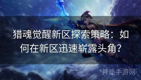 猎魂觉醒新区探索策略：如何在新区迅速崭露头角？