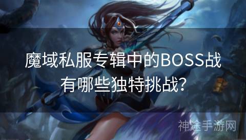 魔域私服专辑中的BOSS战有哪些独特挑战？