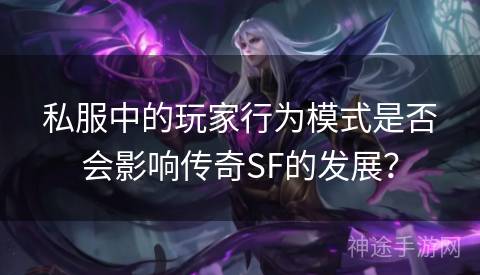 私服中的玩家行为模式是否会影响传奇SF的发展？