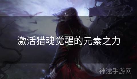 激活猎魂觉醒的元素之力